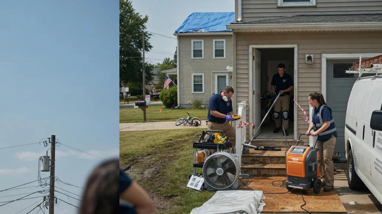 Water Damage Repair in Wilsons, VA near me